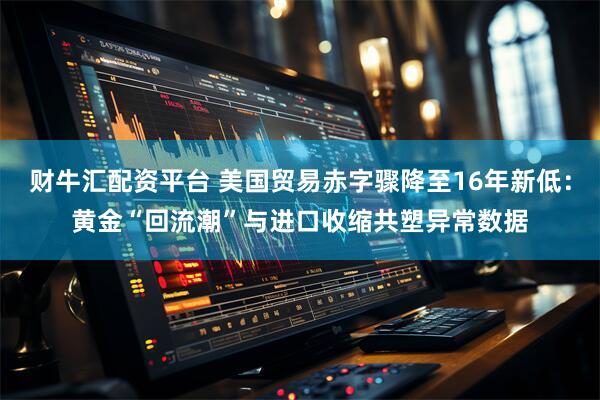 财牛汇配资平台 美国贸易赤字骤降至16年新低：黄金“回流潮”与进口收缩共塑异常数据